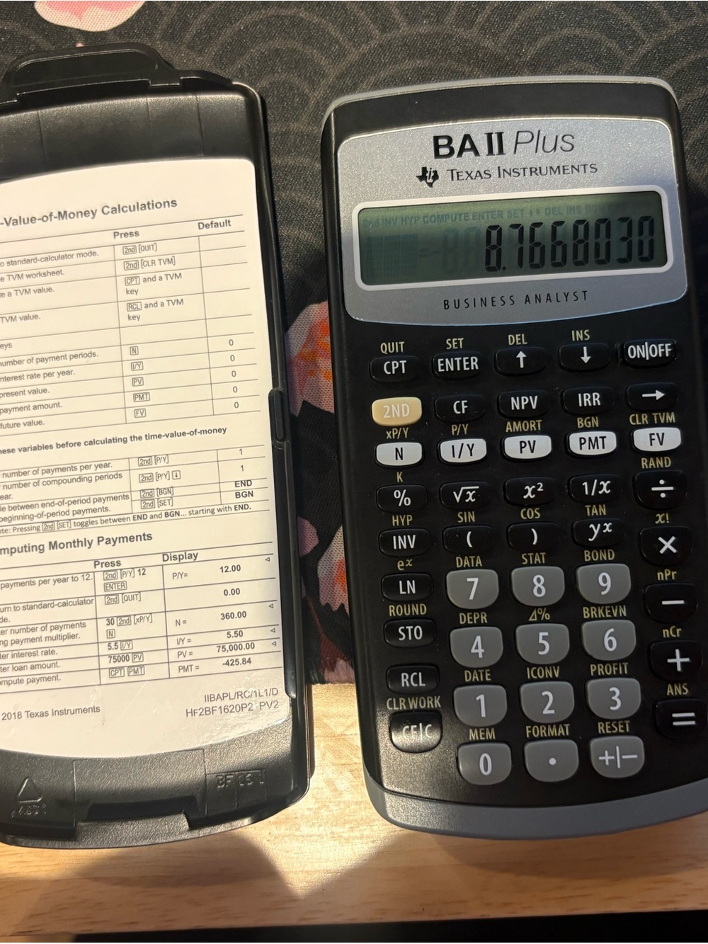 Texas Instruments BA II Plus - Quick Shipping